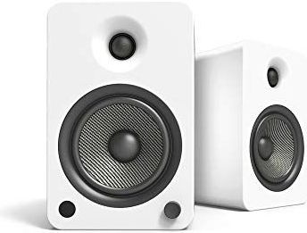 Kanto YU6MW luidsprekers met Bluetooth-voeding - 200 watt - Phono-voorversterker (matwit)