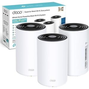 TP-Link Deco PX50(3-pack) Dual-band (2.4 GHz / 5 GHz) Wi-Fi 6 (802.11ax) Wit 1 Intern
