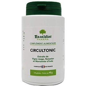 Bloedcirculatie - Zware benen - Circultonic 120 Capsules - Aambeien, Spataderen