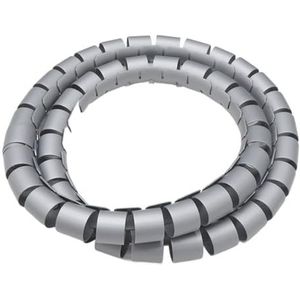 CYJAZNHH Spiraalkabelorganizer Multicolor Meerdere Maten(Grey,10MM 3 Meters)