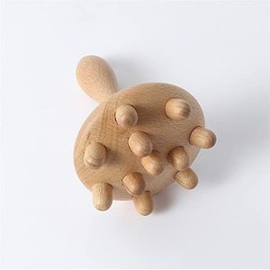 Professionele lymfedrainage stimulator houten therapie massage tool voor anti-cellulitis lichaam beeldhouwen lymfedrainage 1 stuk (kleur: stijl A)