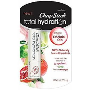 ChapStick Total Hydration Essential Oils Lip Balm Energy Grapefruit + Lime