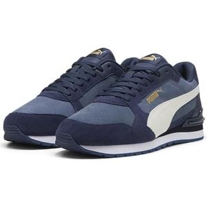 PUMA ST Runner v4 Suede unisex sneakers 46 Evening Sky Vapor Gray Club Navy White Blue