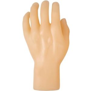Unisex handmodel herbruikbare manicure praktijk handen en vingers simulatie hand model rekwisieten voor display stand, winkelcentrum en sieradenwinkel, huidskleur, linkerhand