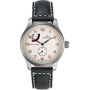 Zeno Watch Basel Heren horloge analoge mechanische met lederen polsband 9554-6PR-e2