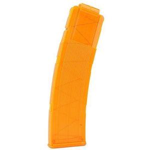 22 Dart Foam Bullet Clip, Soft Bullet Clip, Quick Reload Clip Toy Gun Clip Tactic Toy Clips Magazin Clip Eva Soft Bullet Clip Dart Ersatzplastik Patronenhalter für Nerfs Strike Elite(Orange)