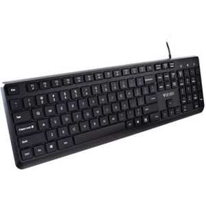 V7 KU350US toetsenbord en muis, zwart, QWERTY US