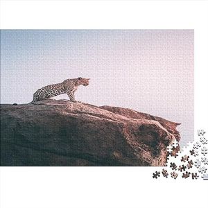 Wildlife Puzzel, gaming vierkante dieren, puzzels voor volwassenen en jongeren, houten puzzel, woondecoratie, puzzelspel, 500 stuks (52 x 38 cm)