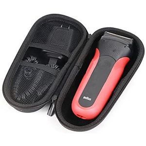 Braun - Series 3 en 5 - Beschermhoes - Rood - Modern Design met Polsband