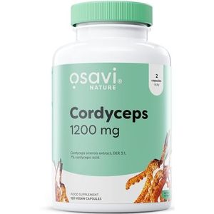 Osavi Cordyceps, 1200mg - 120 vegan caps