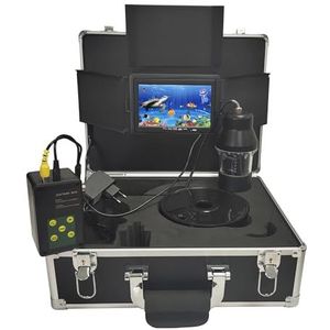 7 inch visuele fishfinder onderwater HD 1000TVL viscamera monitor met DVR detector 360 graden draaibaar voor zee-, meer-, boot- en kajakvissen