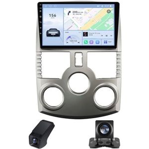 Autoradio geldt voor Toyota Rush J200 1 2006-2016 9 inch Touchscreen met Wireless Carplay Android Auto,GPS-navigatie 2 DIN Radio Android Bluetooth FM/Achteruitrijcamera(X2)