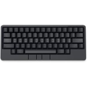 HHKB - Happy Hacking keyboard Studio (Bluetooth, draadloos of bekabeld met USB-C, geruisloos, Mac, Windows, houtskoolzwart/bedrukte keycaps)