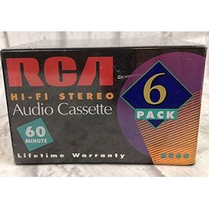 RCA Hi-fi stereo 60 minuten audio cassettes