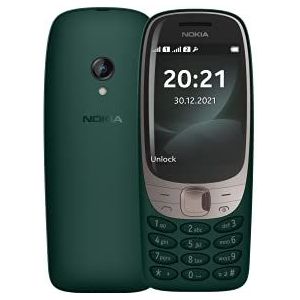 Nokia - 6310 - Mobiel - Groen - Dual SIM - 2.8' Scherm - Bluetooth - FM Radio