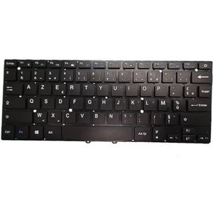 Laptoptoetsenbord voor Thomson NEOX13C NEOX13C-4RD32N NEOX13C-4BK32N NEOX13C-4SL32N NEOX13C-4GO32N Frankrijk FR zonder frame(NEOX13C-4BK32N)