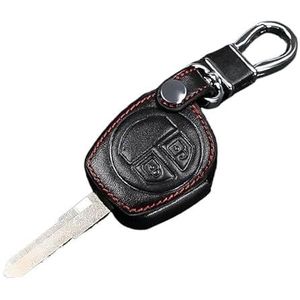 Sleutelbehuizing houder 2 Knop Lederen Auto Afstandsbediening Sleutelhanger Case Cover Shell Voor Suzuki Voor SX4 Voor Swift Voor Grand Voor Vitara Voor Ciaz Voor Liana Sleutelbehuizing(A)