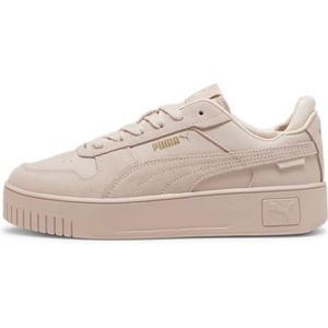 PUMA Dames Carina Street Sneaker, Rozenkwarts-Rose Quartz Goud, 4.5 UK, Rozenkwarts Rose Quartz PUMA Goud, 37.5 EU