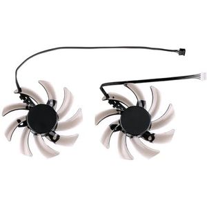 85MM GA91S2U koelventilator voor Palit voor GeForce GTX 1660 Ti RTX 2070 2060 SUPER DUAL grafische kaartkoeler(Black 2-Fan)