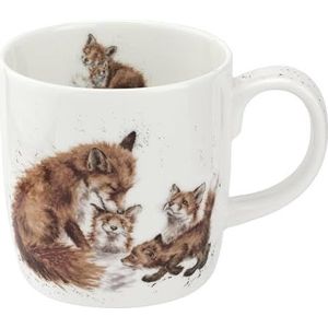 Royal Worcester Wrendale Deigns Grote Mok, Fus, 0,4 l
