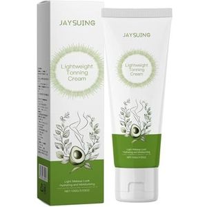 Lichte Getinte Moisturizer - Vermindert Fijne Lijntjes, Verheldert, Hydrateert, Milde Dekking, Snelle Absorptie (avocadoboter, Hyaluronzuur)(2PCs)