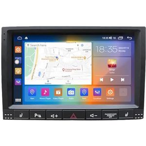 Android 13.0 Radio 2 Din Auto Stereo 9"" Touchscreen Autoradio Voor VW-Touareg 2002-2012 met Bluetooth/wifi/GPS Navigatie/FM Radio/Stuurwielbediening/AHD Omgekeerd Beeld (Size : M6O0S(6G+128G))