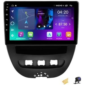 ZARAPLUS Android 13 Autoradio MP5-Speler Met Navigatie 9-inch multimediasysteem Voor Peugeot 107 2009~2015 Touchscreen Car Stereo Voor 4G/WIFI/FM RDS/SWC/DSP/Android Auto/Carplay,NF2