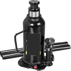 Vloerkrik, Hydraulisch Gelaste Flessenkrik, Capaciteit 12 Ton (24.000 Lb), Auto-accessoires,Krik hem op