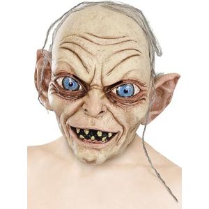 Funidelia | Gollum-masker - The Lord of the Rings OFFICIËLE voor jongens In de ban van de ring, Films & Series, Hobbit, The Lord of the Rings - Accessorie voor Kinderen, kostuum accesoires - Beige