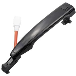 Voor Toyota Voor Highlander Voor Camry Voor Crown 2008-2013 69210-30300-CO 1PCS Auto Exterieur Buiten Deurklink Voor Achter Buitendeurklink Vervangingstoebehoren(Black with Button)