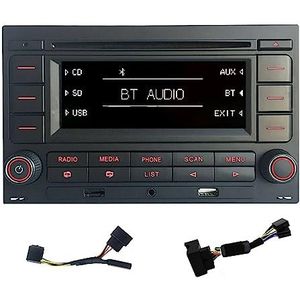 SCUMAXCON RCN210 Autoradio - Voor VW Golf MK4 POLO Passat B5 - USB MP3 AUX SD - Ingebouwde Bluetooth met Cd-speler