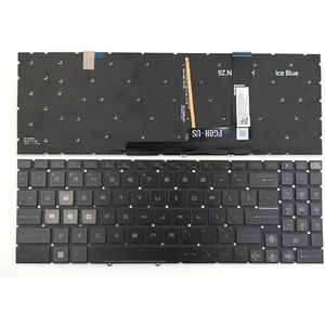Voor MSI voor Cyborg 15 A12VE A12VF A13VE MS-15K1 voor Bravo B7EDP C7VE C7VF 17 C7UDX D7VF MS-158P Laptoptoetsenbord US Blauw Verlicht