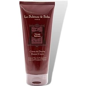 La Sultane de Saba - 3760092239128 Douchecrème, Lotus en Frangipani-bloemen, 200 ml