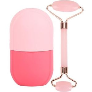 Gezichtshuid Ice Roller Mold-Ice Roller voor Gezicht en Oog, Beauty Cube Verheldert de huid en verbetert de natuurlijke gloed & verwijdert fijne lijntjes, gezichtsschoonheid Ice Roller Huidverzorging