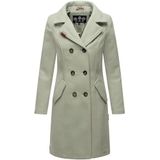 Marikoo - Nanakoo - Wollen Damesmantel - Lange Trenchcoat - Met Reverskraag