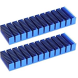 CPU Koellichaam, 2 STUKS Aluminium Koellichaam P35x14x120 Stabiel voor CPU voor IC Radiator voor Versterker voor PCB voor Router