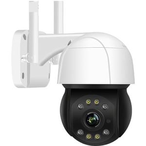 Bewakingscamera, 5MP 3MP PTZ IP Camera Outdoor Auto Tracking Audio Record CCTV Camera 4X Digitale Zoom AI Menselijke detectie Draadloze Camera IP(3MP 64G Card)