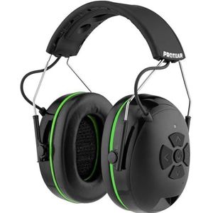 PROTEAR Headset radio, High-Fidelity luidsprekers, 48H+Playtime, ideaal voor maaien, workshop, timmerman
