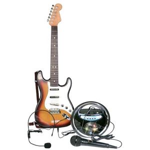 Bontempi | RockMaster elektronische gitaar en draadloze versterker voor je rock-behoeften, 210 x 200 x 110 mm