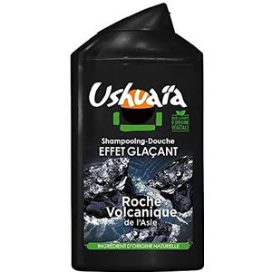 Ushuaï A Homme Doucheshampoo, vulkanisch gesteente uit Azië, plantaardige en natuurlijke oorsprong, 250 ml (verpakking met