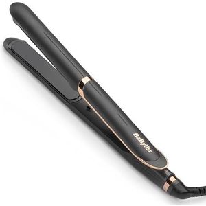 BaByliss Smooth Pro 235 Stijltang, ionisch, salonprestaties, keramische platen voor een gladde, ionische afwerking, gecontroleerde warmte, 6 warmtestanden van 140 °C tot 235 °C