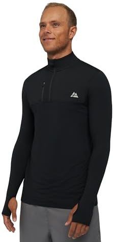 DANISH ENDURANCE - Merino Thermo Shirt - Zwart - Lange Mouw - Heren
