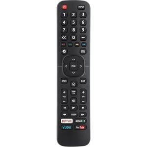 1 universele afstandsbediening for Hisense TV 4K LED HD UHD Smart TV's Vervangende EN2A27 EN2A127H EN2A27HT