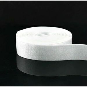10 meter 6-40 mm nylon elastische band ondergoed schouderband elastieken voor het naaien van bh-kleding stretch tape kant rand accessoire-wit-18 mm-10 meter