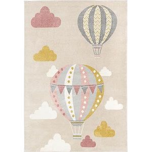 Balloon Ride Vloerkleed - Beige/Roze vloerkleed 100x160 Modern Vloerkleed