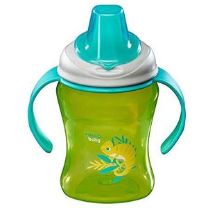 vital baby HYDRATE Easy Sipper Cup 260ml - Sippy Cup for Toddlers - Non-Spill Soft Spout with Travel Cover - Easy to Clean - Cup for Milk, Water, Juice - BPA, Phthalate & Latex Free - 260ml