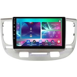 9"" Android 14 Touchscreen Autoradio 2 din met AHD Omgekeerd beeld Bediening op het stuur Bluetooth GPS navigatie Draadloze CarPlay voor KIA RIO2 2005-2011(Q300(4+64G))