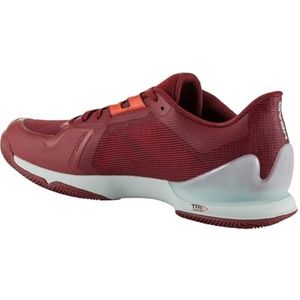 HEAD Sprint Pro 3.5 Clay tennisschoenen voor heren, donkerrood/oranje, EU 43, donkerrood, oranje, 43 EU