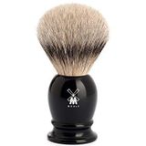 Muhle - Classic - Scheerkwast - Zwart - Pure Silvertip Badger Ø 19 mm
