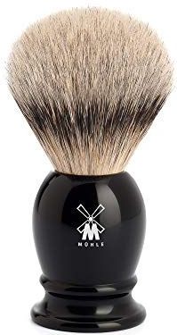 Muhle - Classic - Scheerkwast - Zwart - Pure Silvertip Badger Ø 19 mm